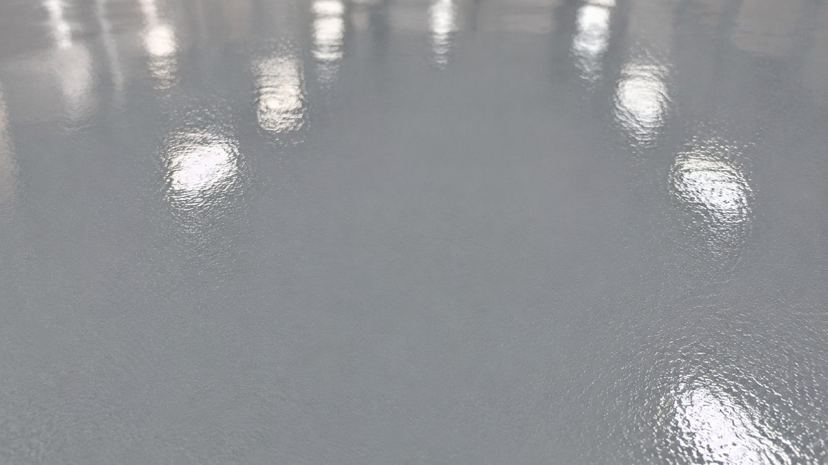 Industrial Facility Flooring Coating · Riyadh — on-site view 1