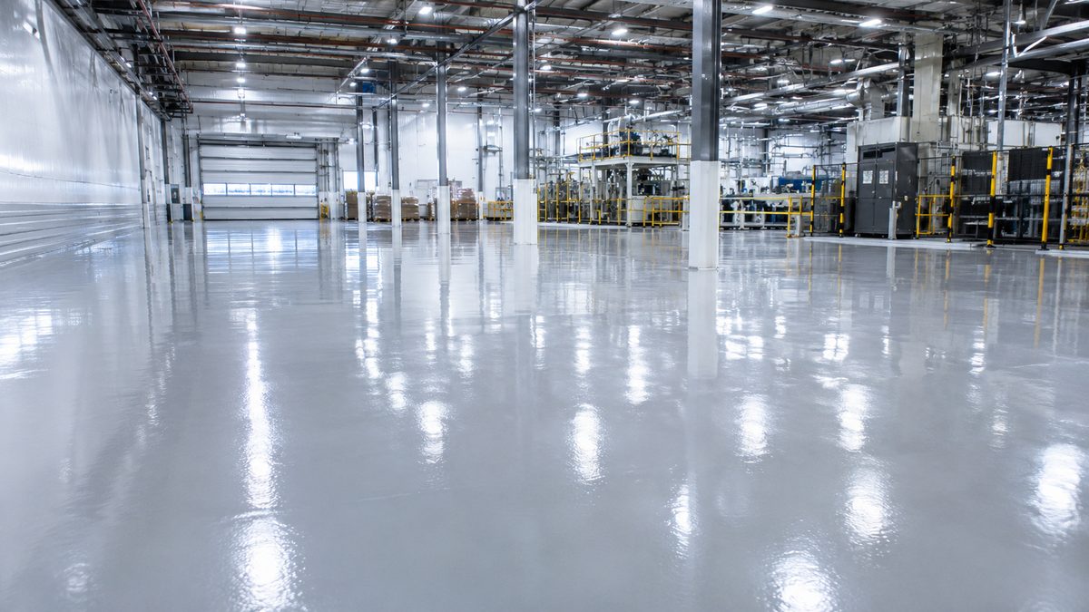 Industrial Facility Flooring Coating · Riyadh