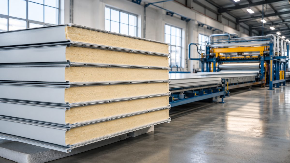 Metal Sandwich Panel Roofing · Tashkent