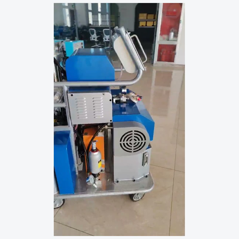 JYYJ-H-V6T Hydraulic Spray Machine + 7-inch PLC