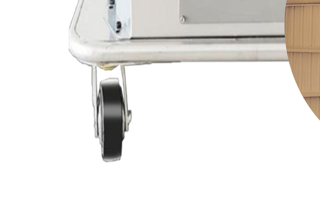 JYYJ-H-V6T mobile cart base on industrial casters