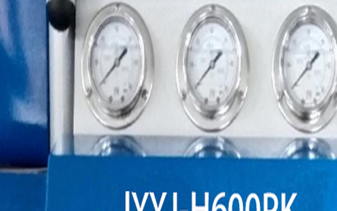 JYYJ-H600PK triple pressure gauges for A, B and system pressure